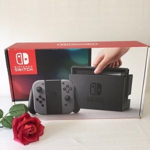 BOX ONLY EMPTY Nintendo Switch With instructions & wrappings for regifti…